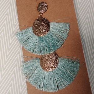 Plunder tassel earrings